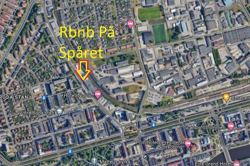Nr4 Pa Sparet Norrköping Exterior foto